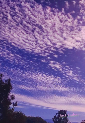 Purple Sky At Casapaz by Jack Eadon